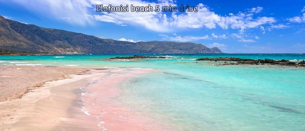White Lake Holiday House Elafonisi Ngoại thất bức ảnh