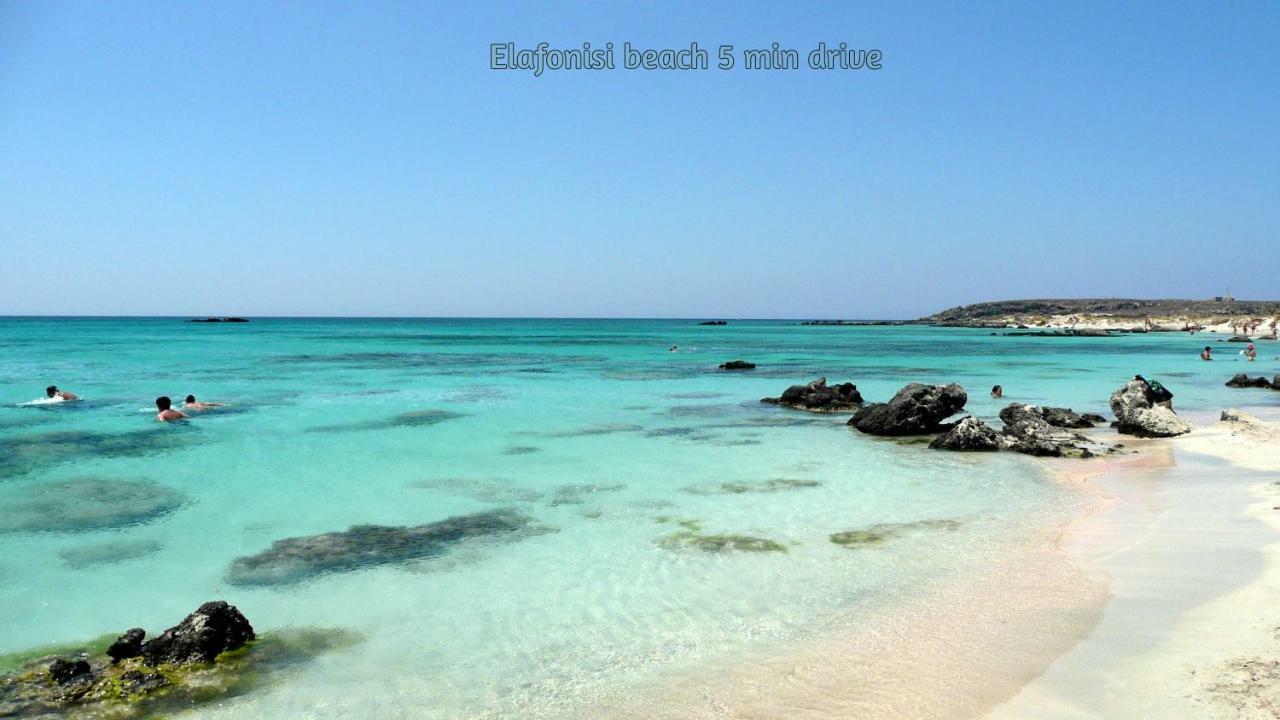 White Lake Holiday House Elafonisi Ngoại thất bức ảnh