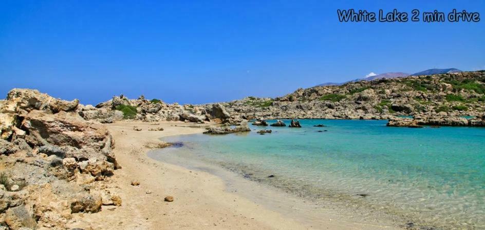 White Lake Holiday House Elafonisi Ngoại thất bức ảnh